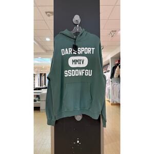 Darc Sport Wolves Forever Pierce Sweatshirt Hoodie Hunter Green Driftwash SSDD